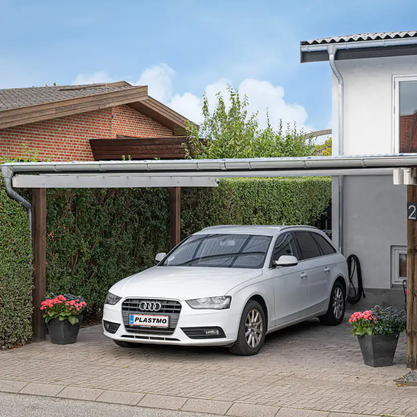 Trapetstak Plastmo JärboLite Rök 0,9 mm