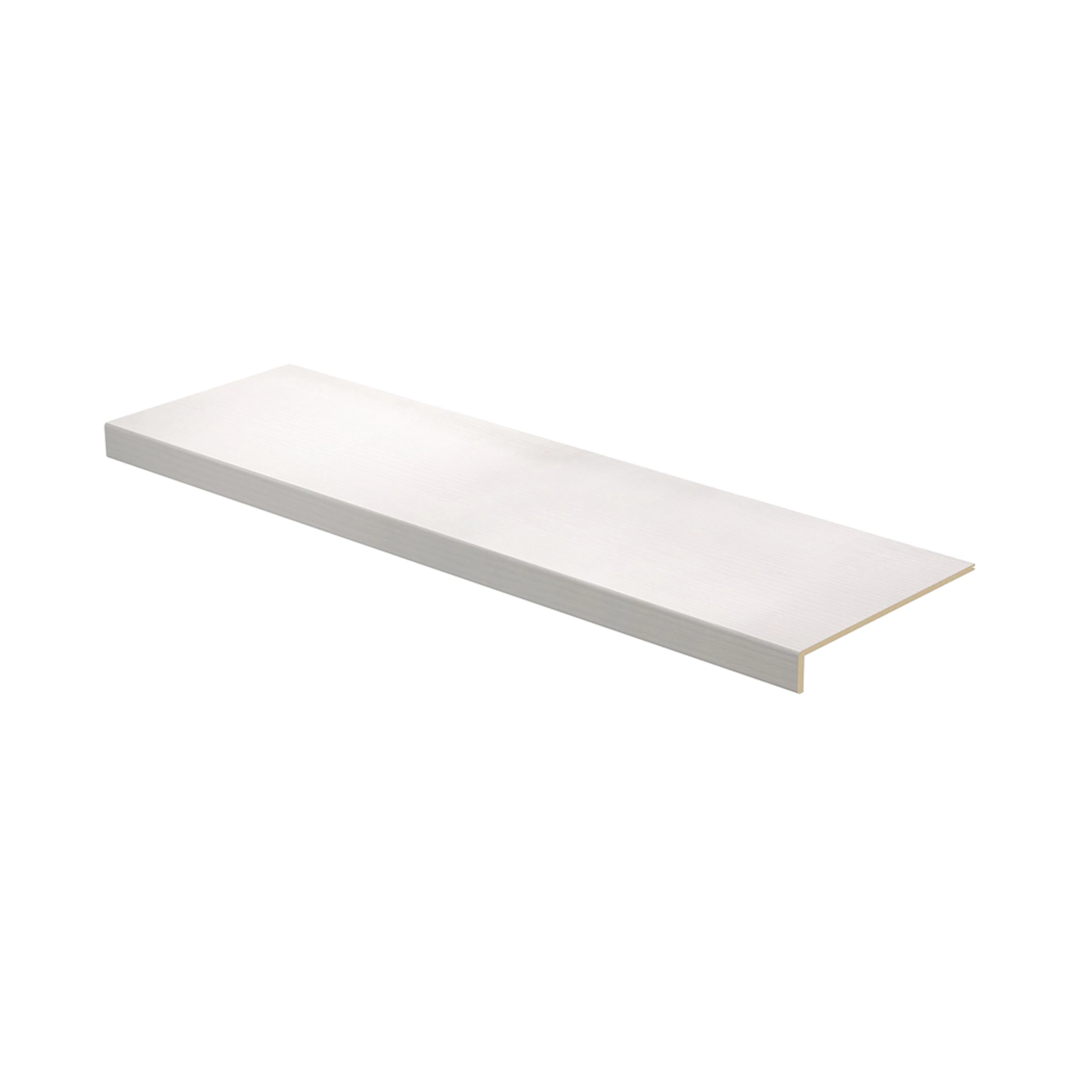 Trapprenovering Lundbergs Trend Laminat Vit Enkelsteg