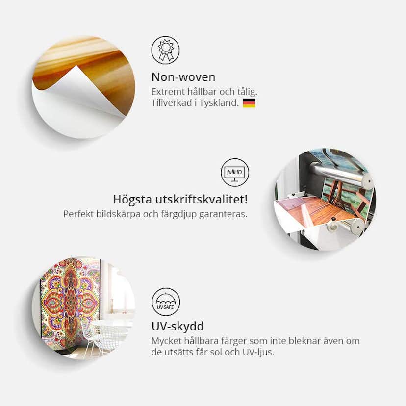 Rumsavdelare Arkiio Country Poppies II 225x172 cm