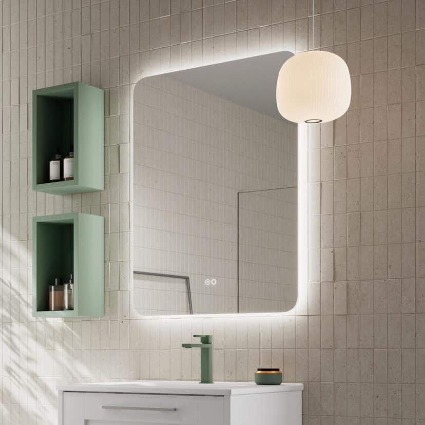 Badrumsspegel Tenfors Verona LED Imfri