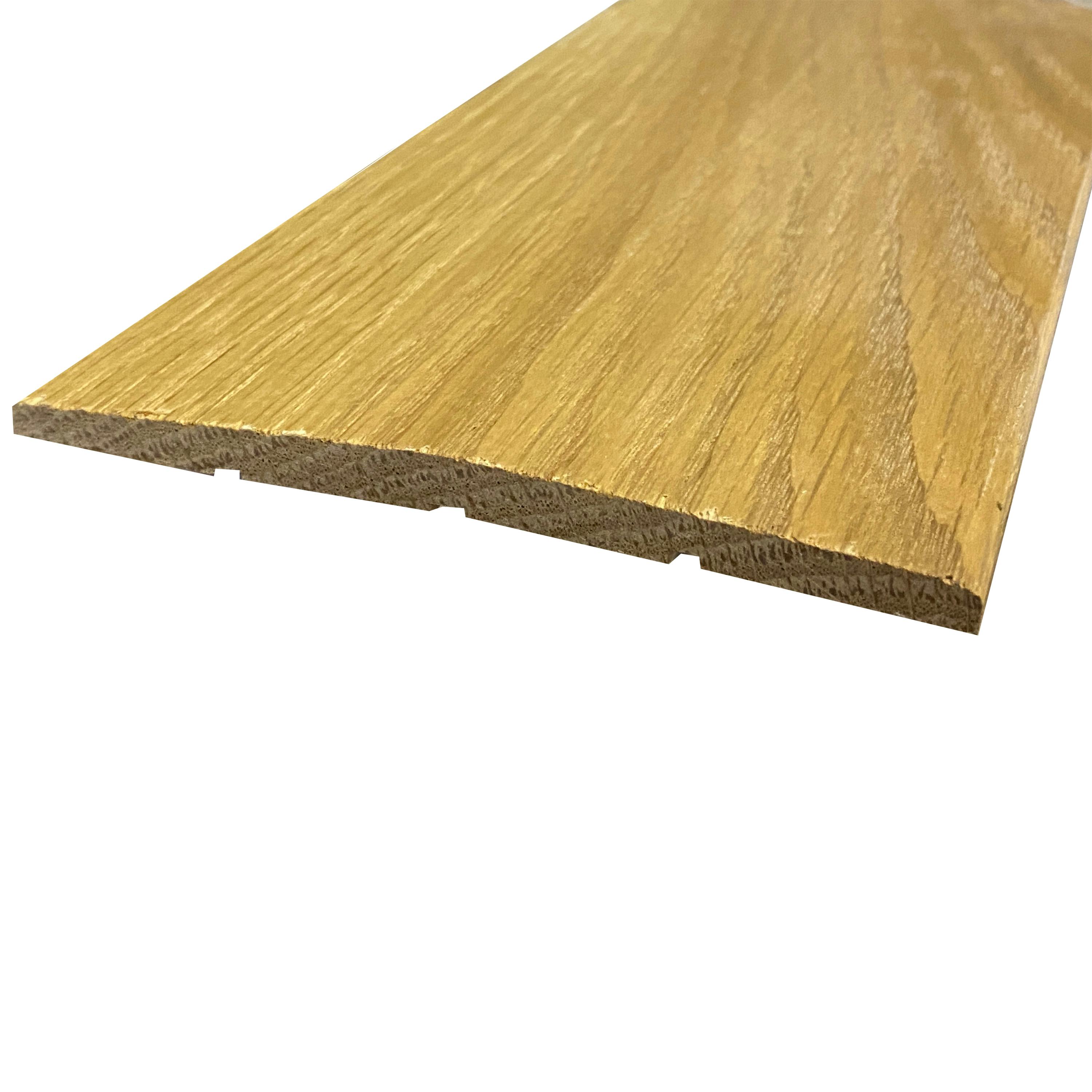 Tröskelplatta Grimslöv Trä List 9x120 mm Lackad Ek