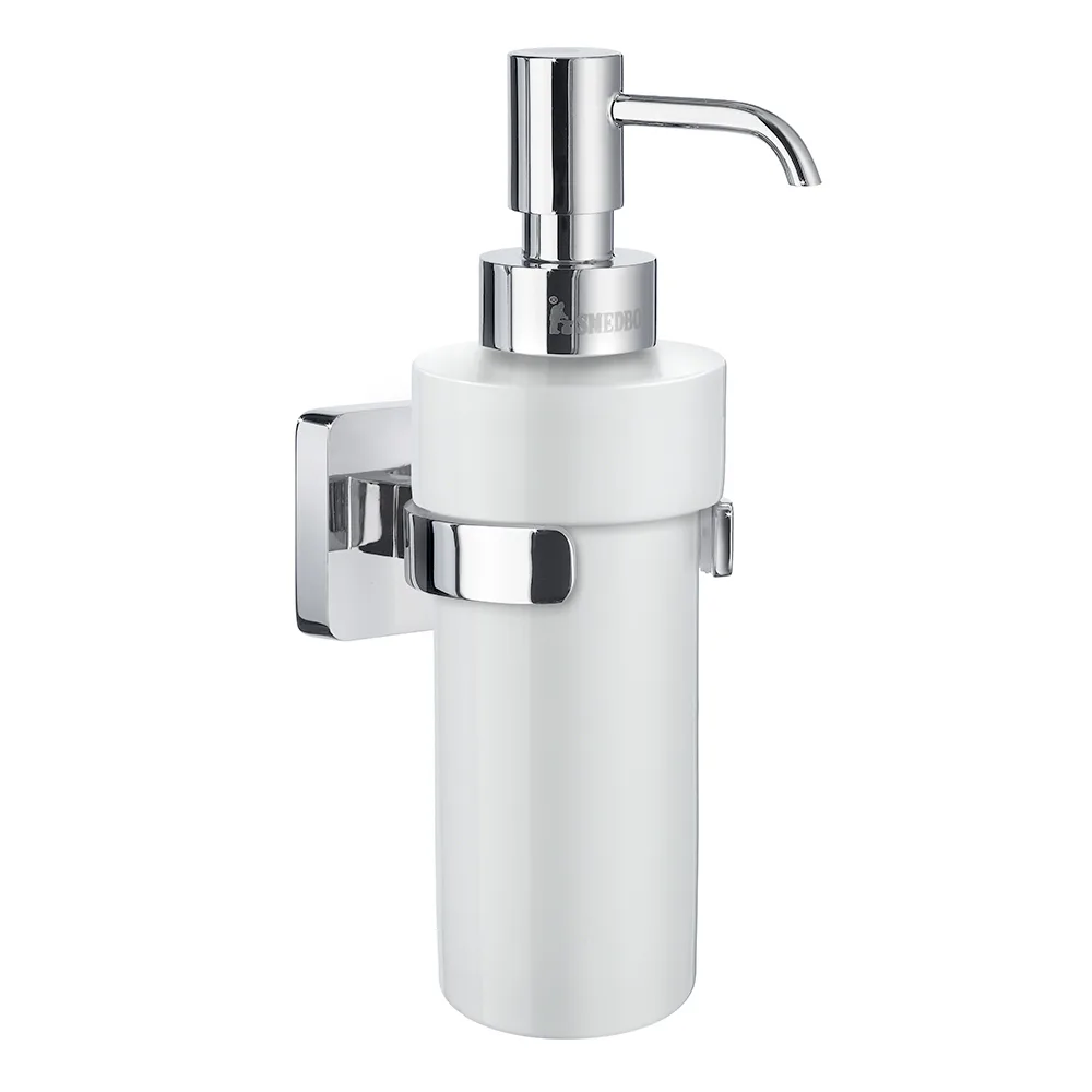 Tvåldispenser Smedbo Ice OK369P Krom/Vitt Porslin