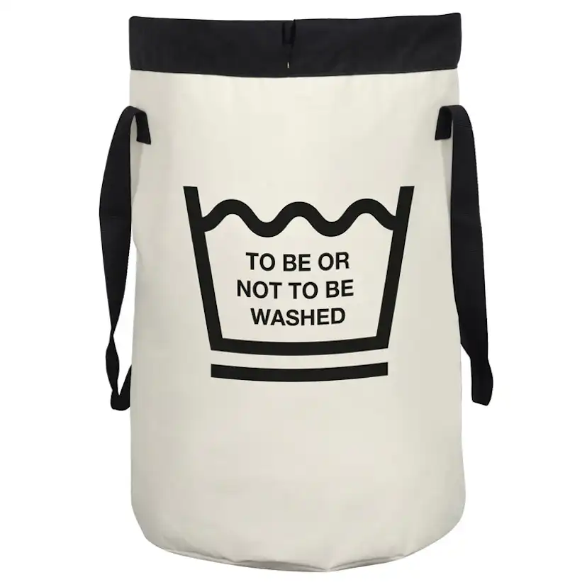 Tvättkorg Spirella Funwash-To Be Off-White