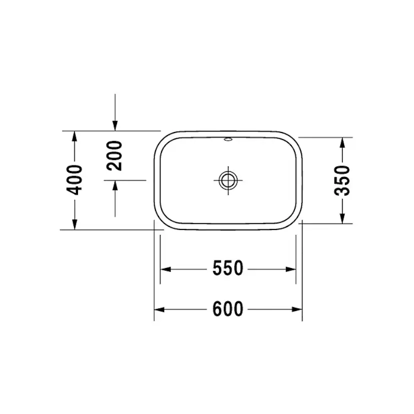 Tvättställ Duravit Happy D2 2314