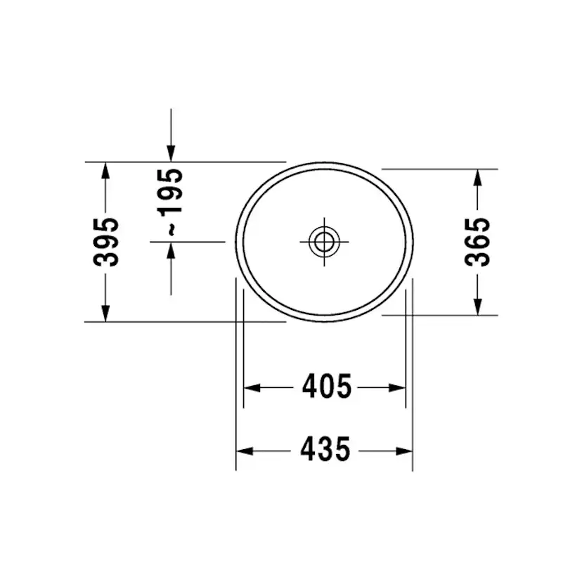 Tvättställ Duravit Starck 2