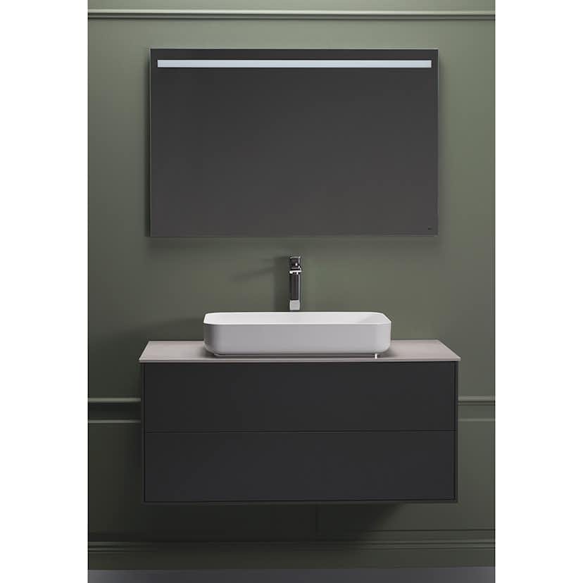 Tvättställ Hafa Edge Smooth Glaserat Stål