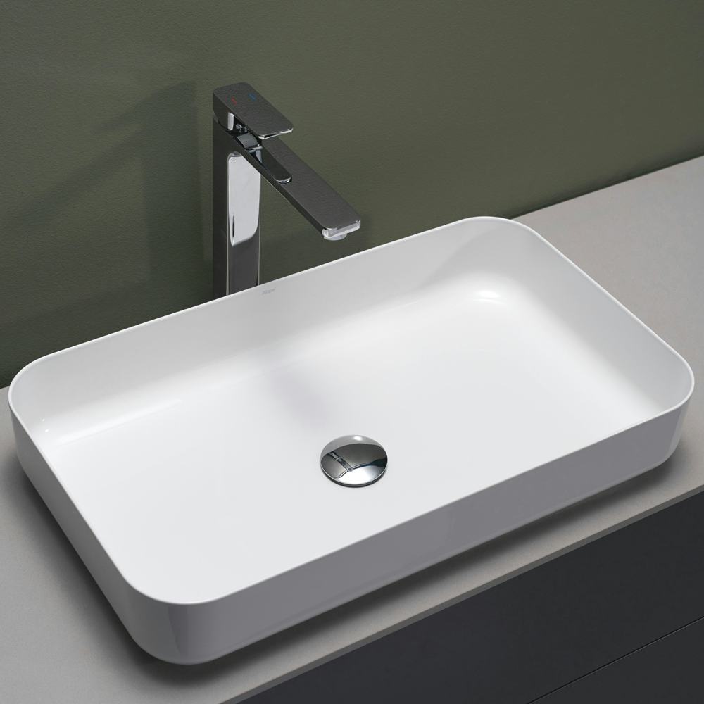 Tvättställ Hafa Edge Smooth Glaserat Stål