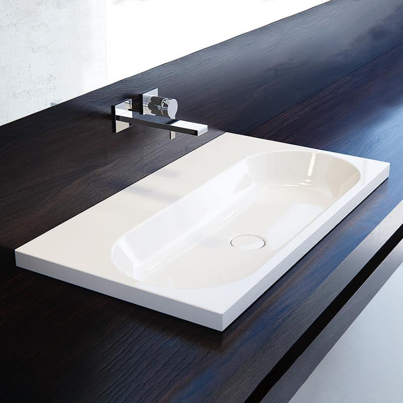 Tvättställ Kaldewei Centro för Inbyggnad