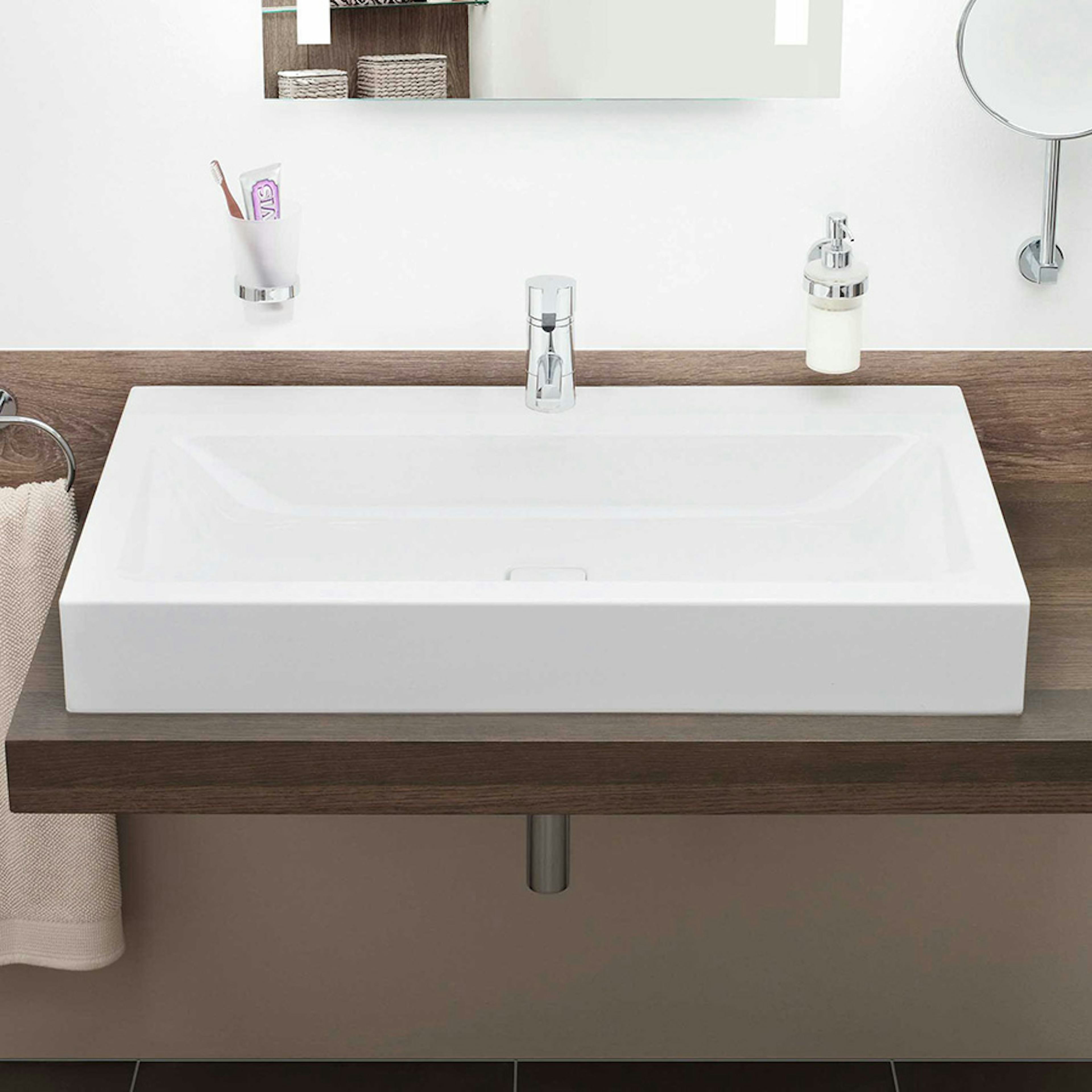 Tvättställ Kaldewei Cono Fristående