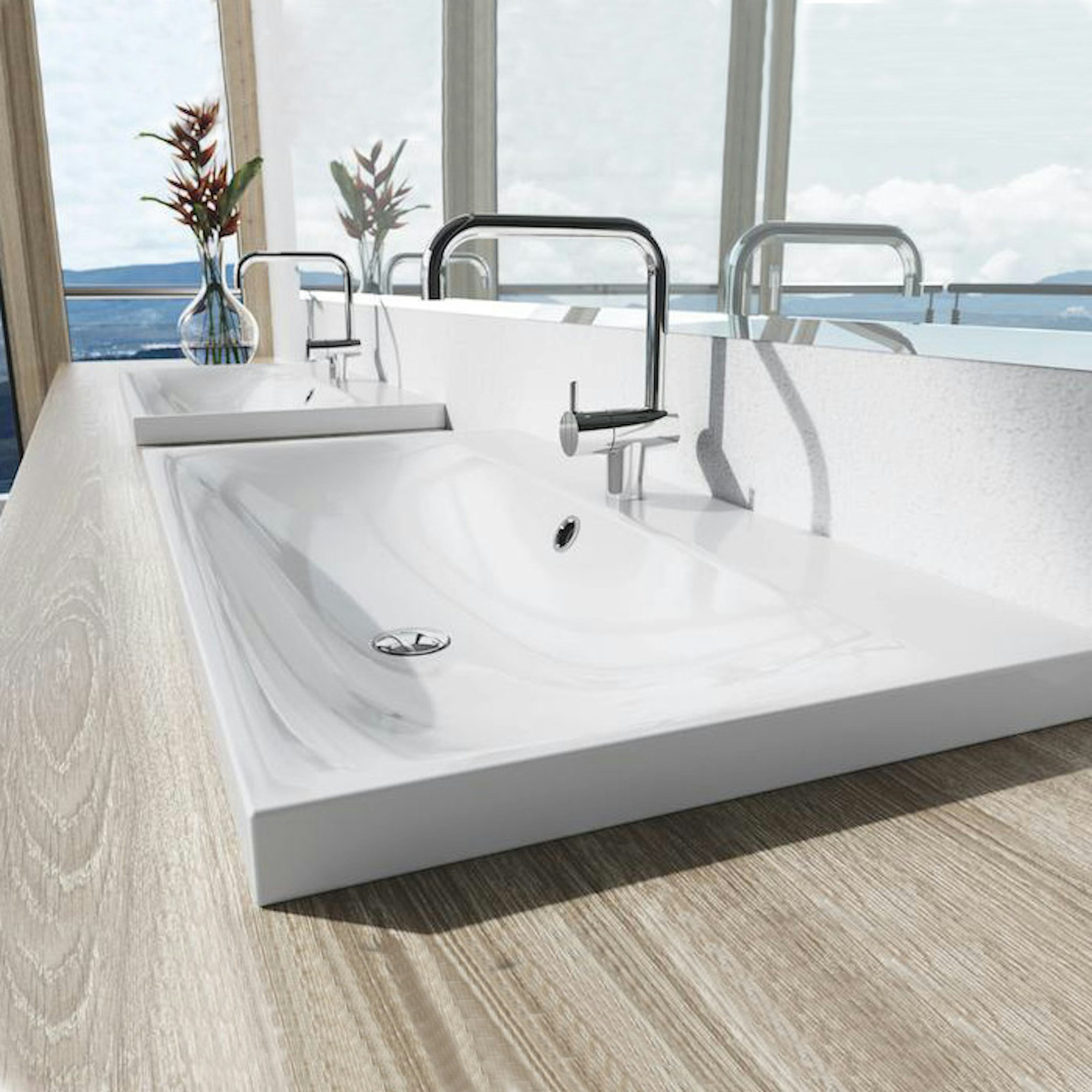 Tvättställ Kaldewei Silenio Fristående