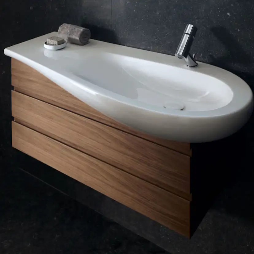 Tvättställ Laufen Il Bagno Alessi One Tuna 814971 1600 mm