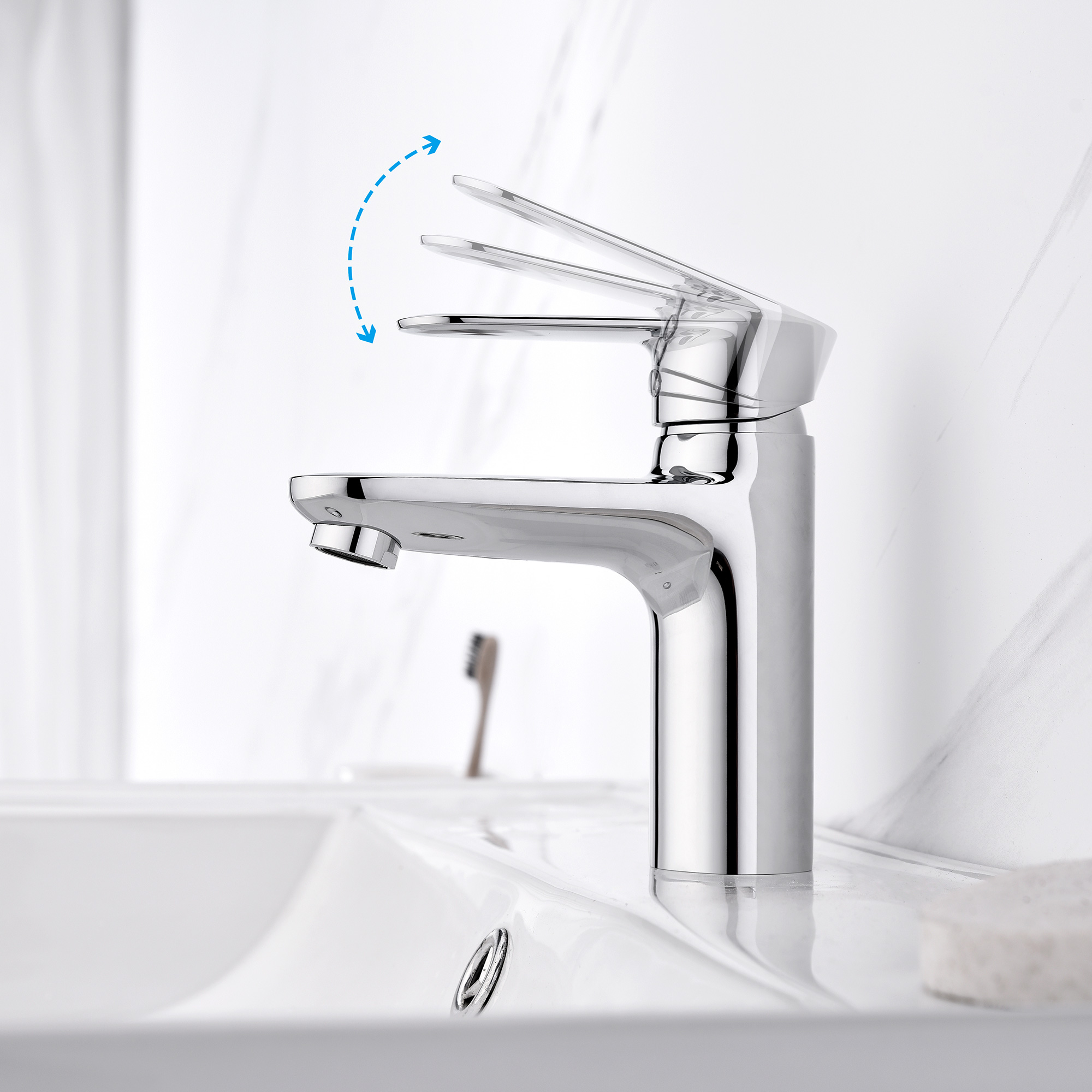 Tvättställsblandare Bathlife Springa