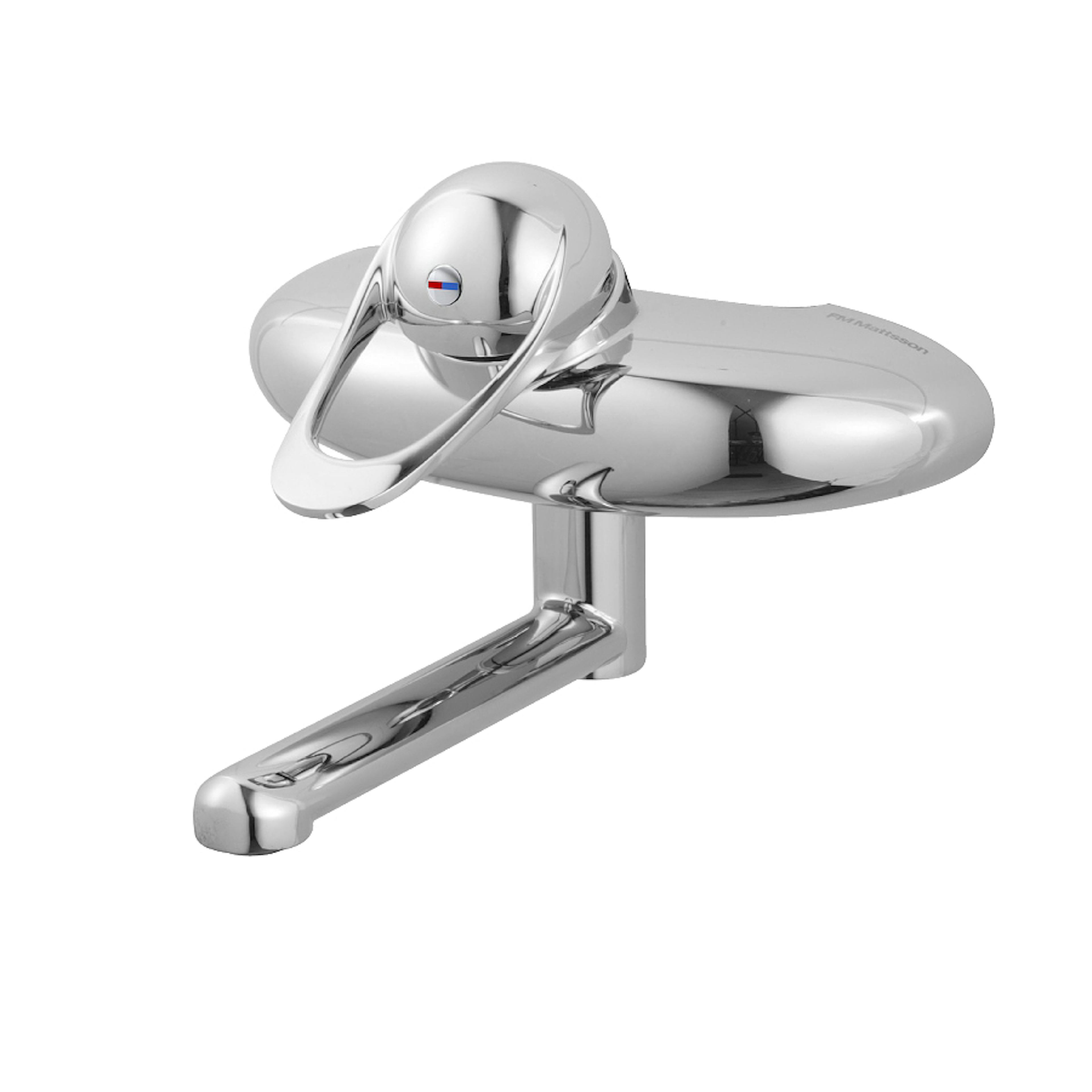 Kök/Tvättställsblandare FM Mattsson 9000E Vägghängd med Pip