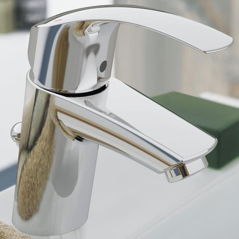 Tvättställsblandare Grohe Eurosmart 33265 med Lyftventil