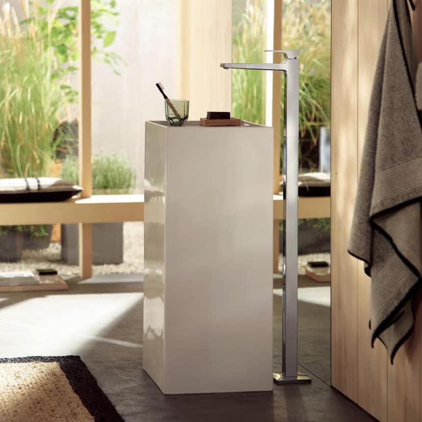 Tvättställsblandare Hansgrohe Metropol 1-grepps för Golvmontage