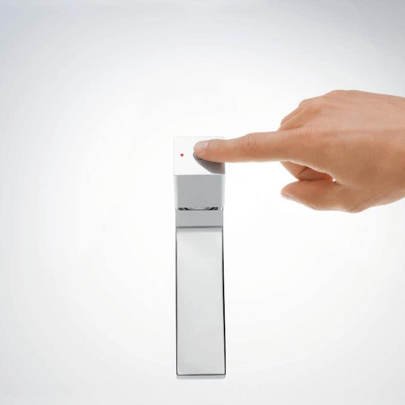 Tvättställsblandare Hansgrohe Metropol Select 100 CoolStart Push-Open