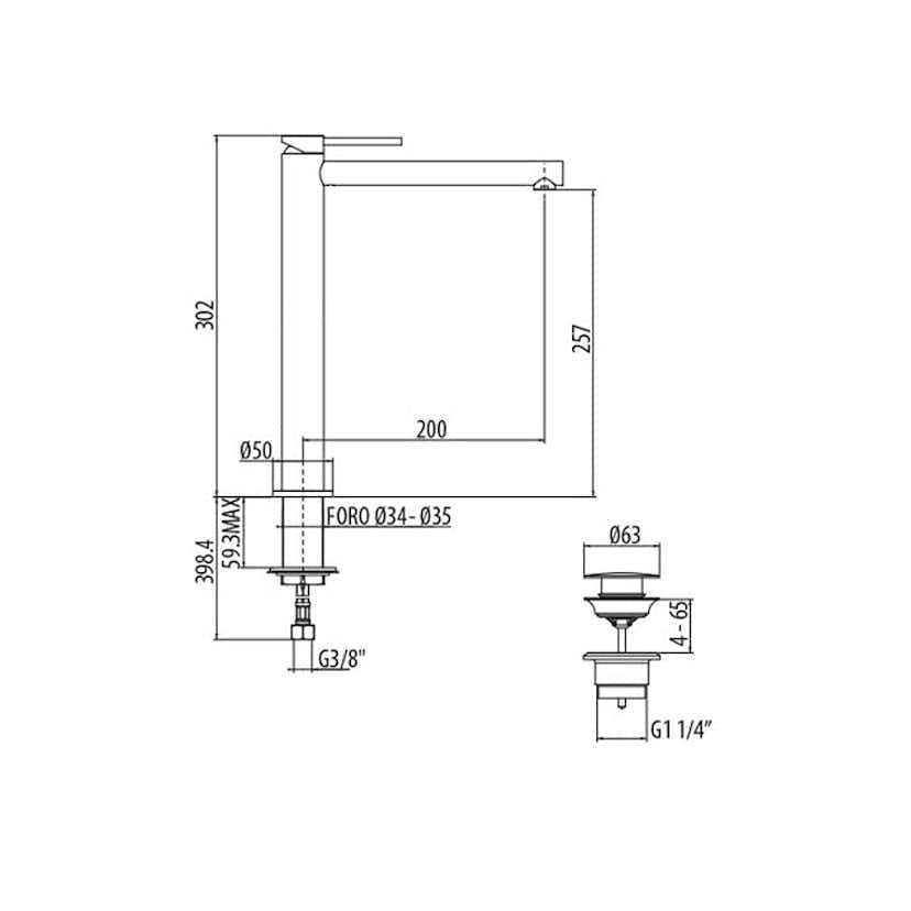 Tvättställsblandare Miller Badrum 1941