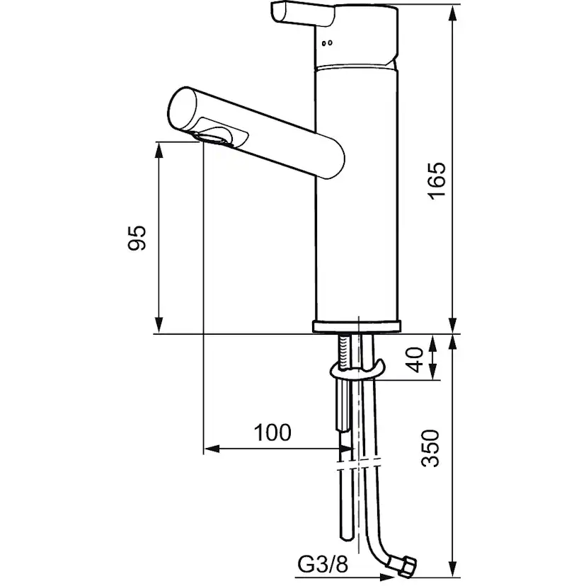Tvättställsblandare Mora Rexx B5