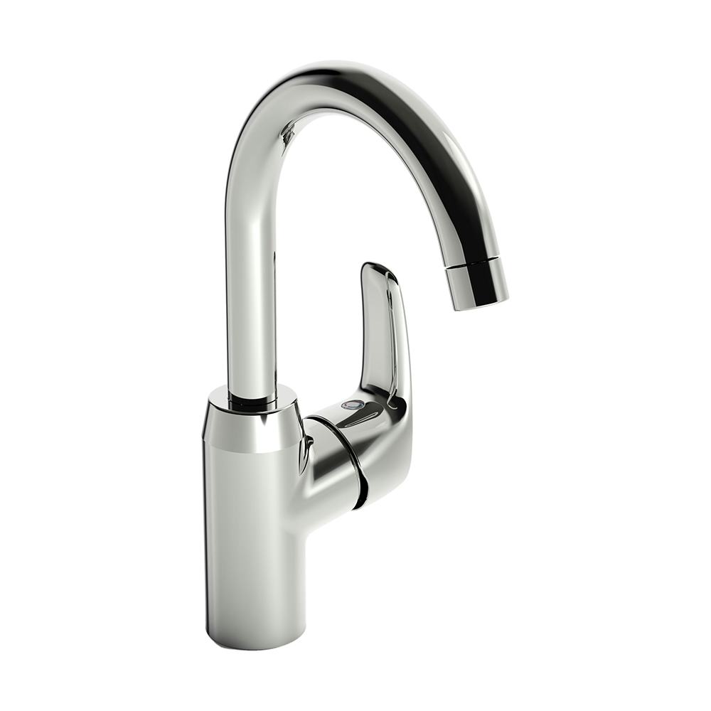 Tvättställsblandare Oras Safira med Hög Pip