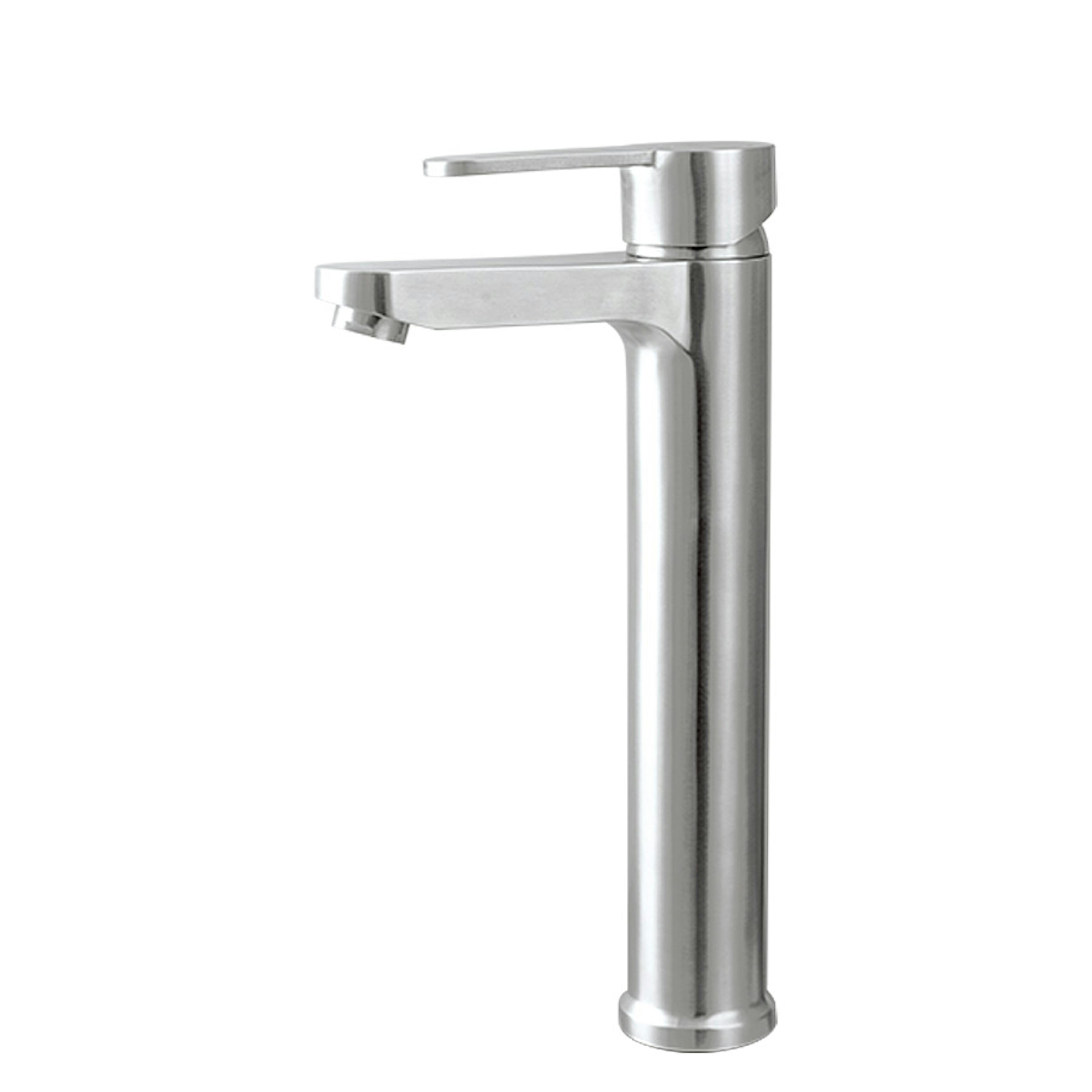 Tvättställsblandare Scandtap Steel A Round High