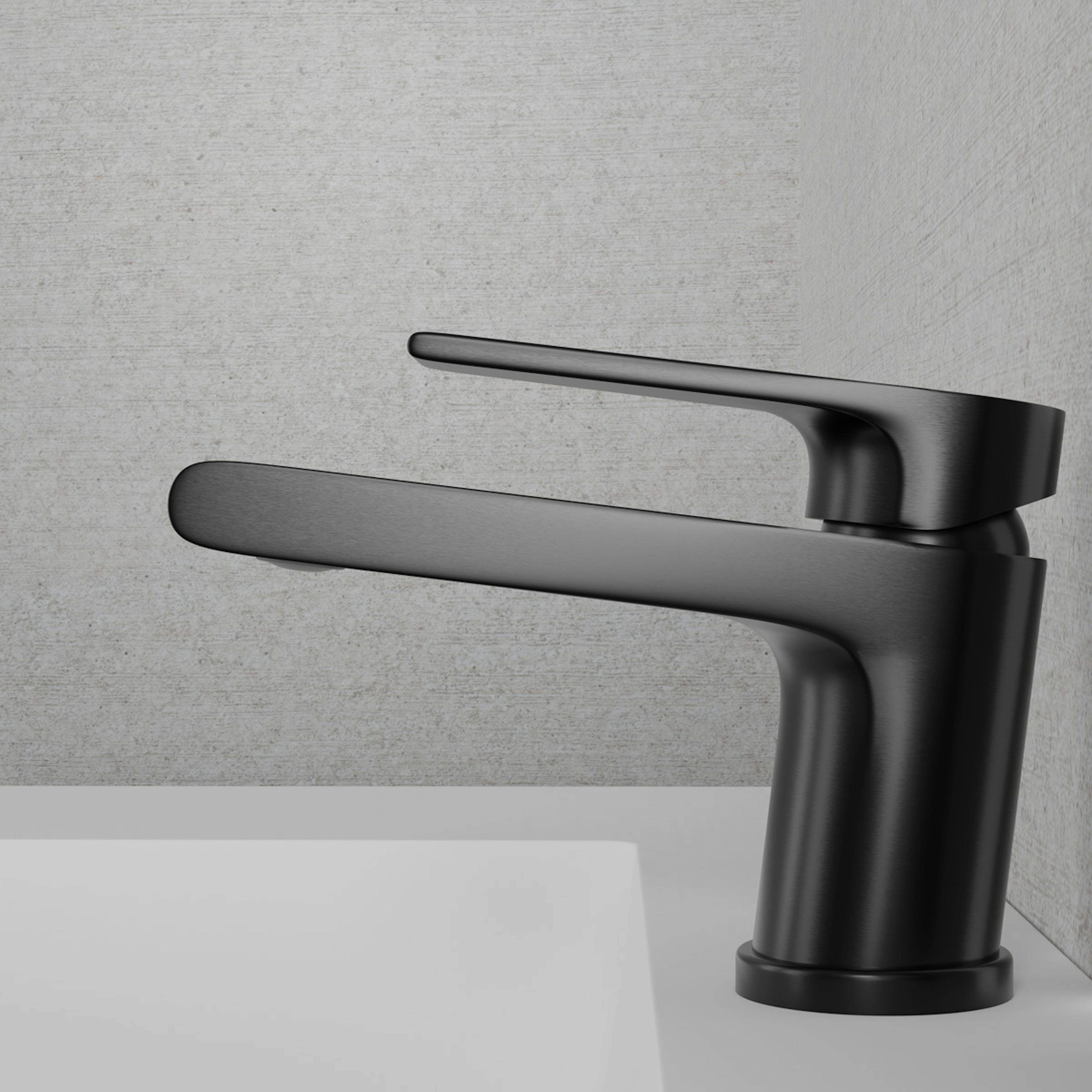 Tvättställsblandare Scandtap Steel Speed Shadow