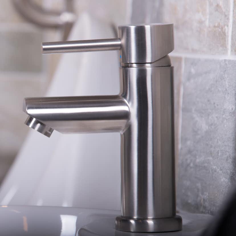 Tvättställsblandare Strand Stainless Haga HA-2001