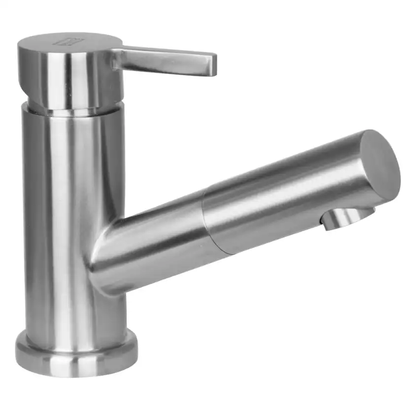 Tvättställsblandare Strand Stainless Satellit SA-2200 med Utdragbar Pip