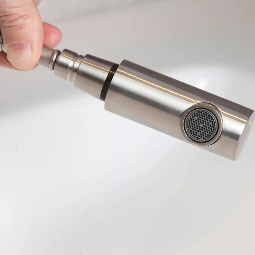 Tvättställsblandare Strand Stainless Satellit SA-2200 med Utdragbar Pip