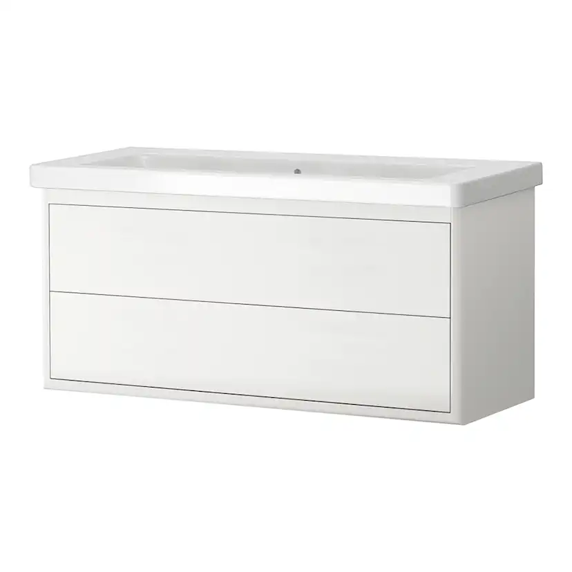 Tvättställskåp DuoBad Vilan 130 med 2 Lådor