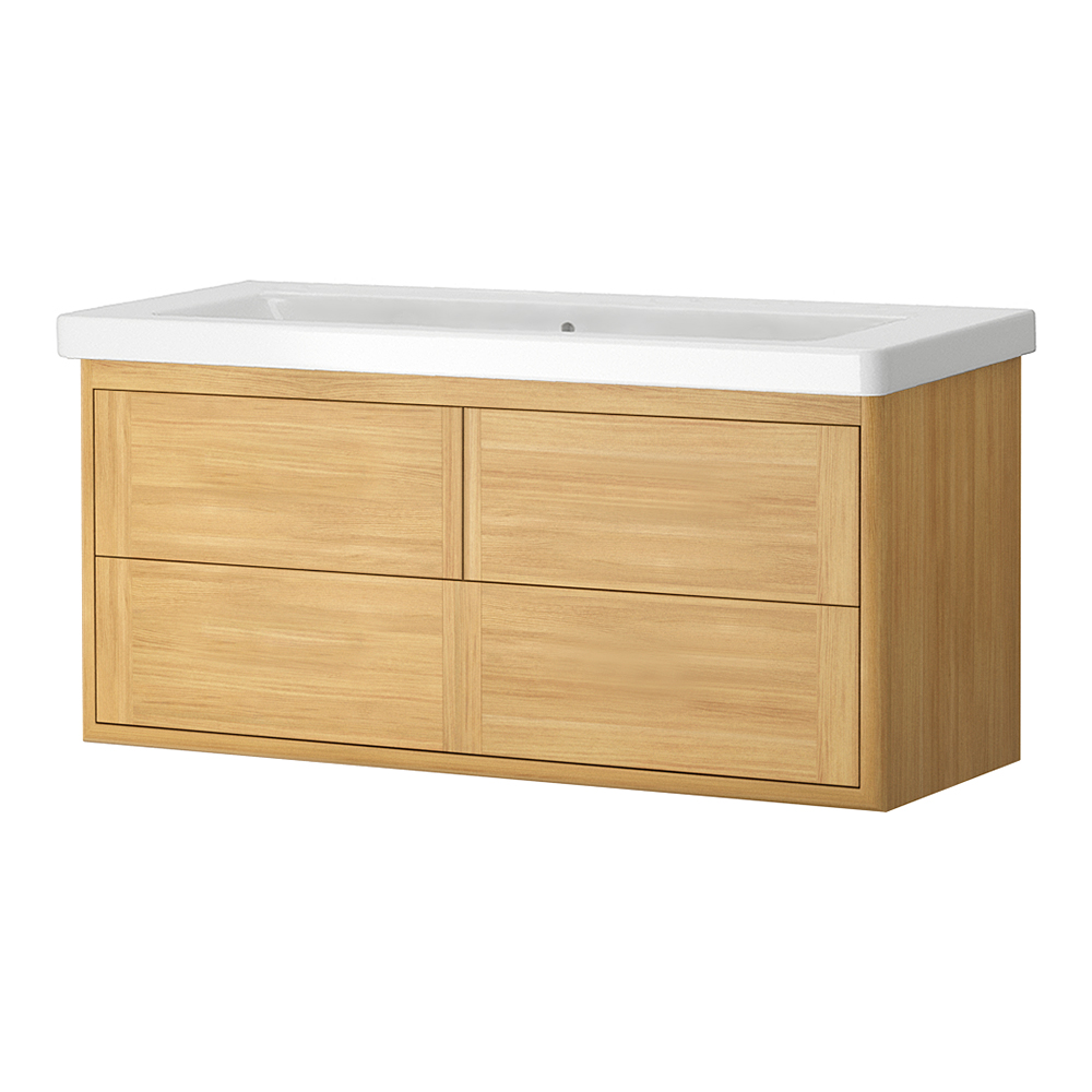 Tvättställskåp DuoBad Vilan 130 med 3 Lådor