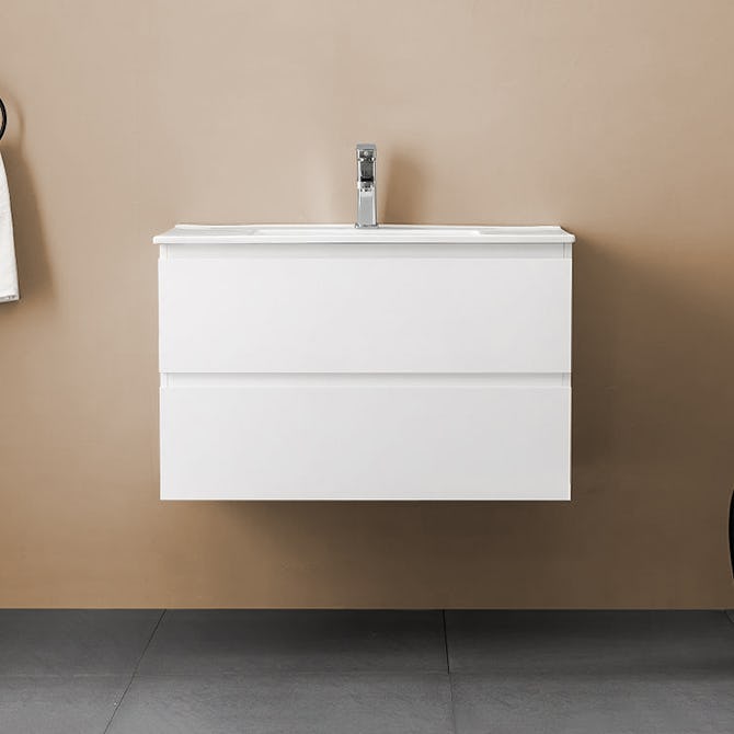 Tvättställsskåp Bathlife Eufori Vit