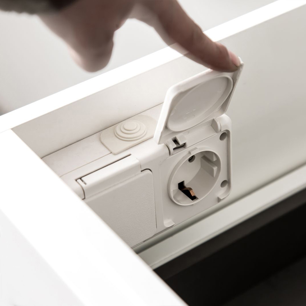 Tvättställsskåp Bathlife Eufori Vit