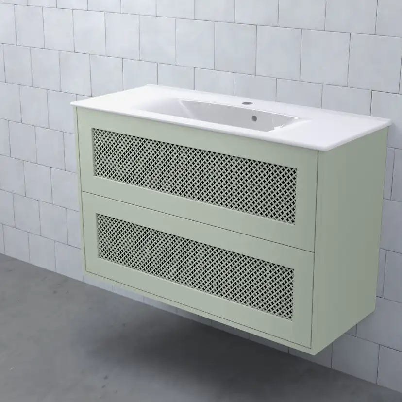 Tvättställsskåp Björbo Badrum Mejda Kompakt Hög