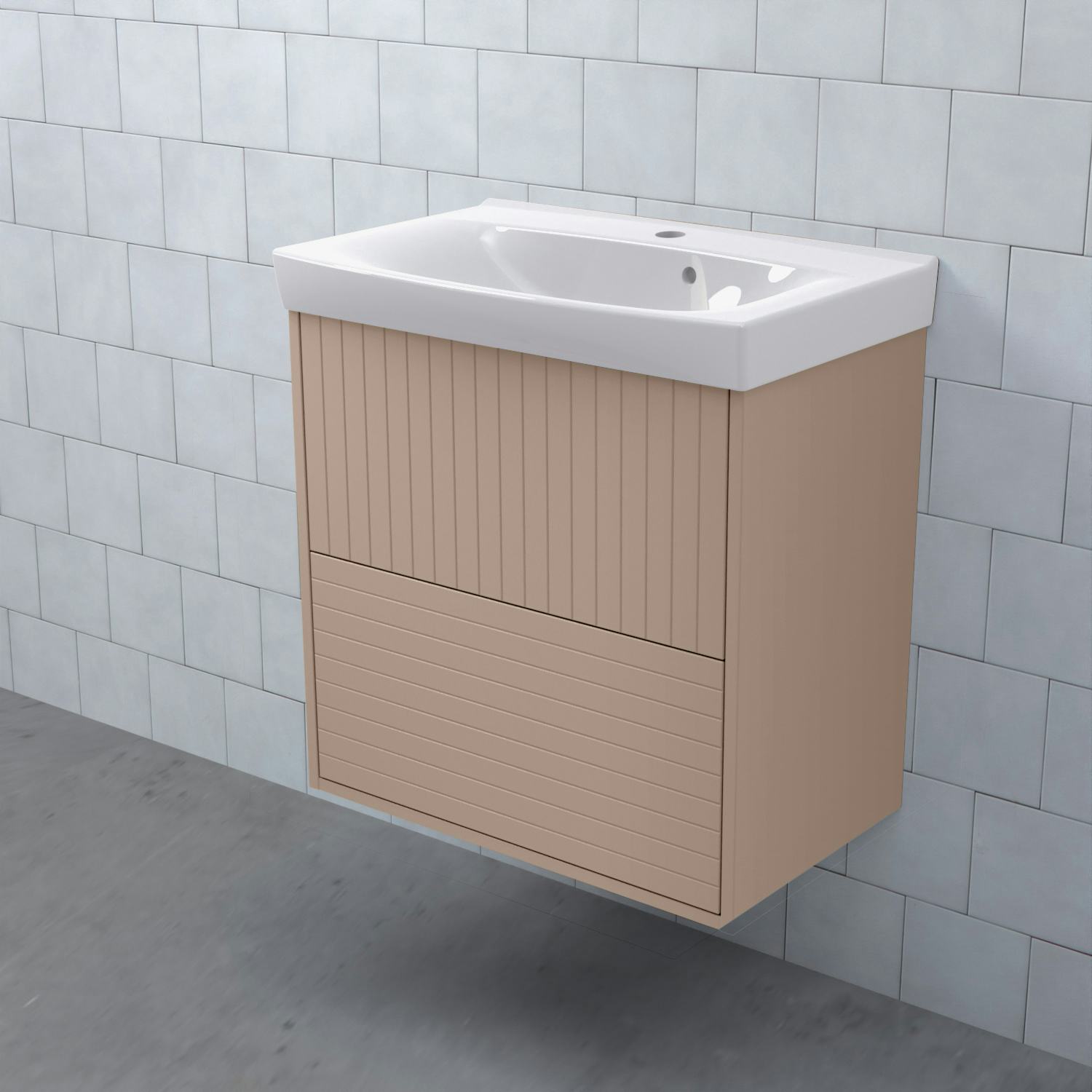 Tvättställsskåp Björbo Badrum Mejda Kompakt Hög