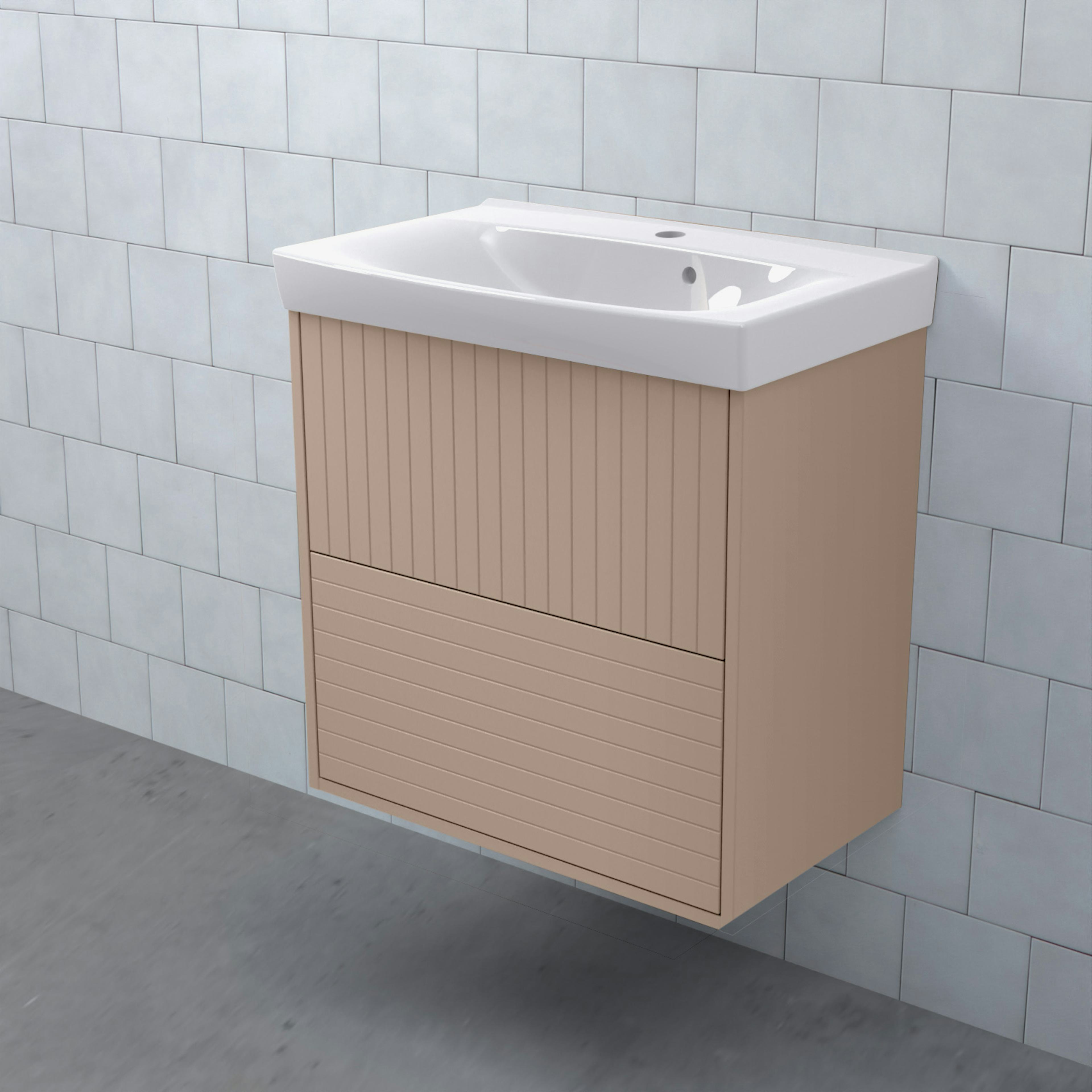 Tvättställsskåp Björbo Badrum Mejda Kompakt Hög