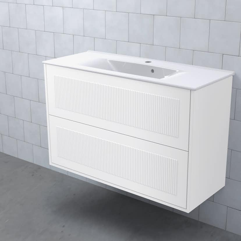 Tvättställsskåp Björbo Badrum Mejda Kompakt Hög