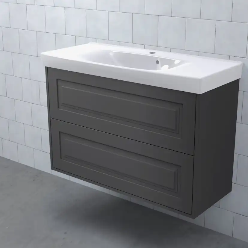 Tvättställsskåp Björbo Badrum Mejda Kompakt Hög