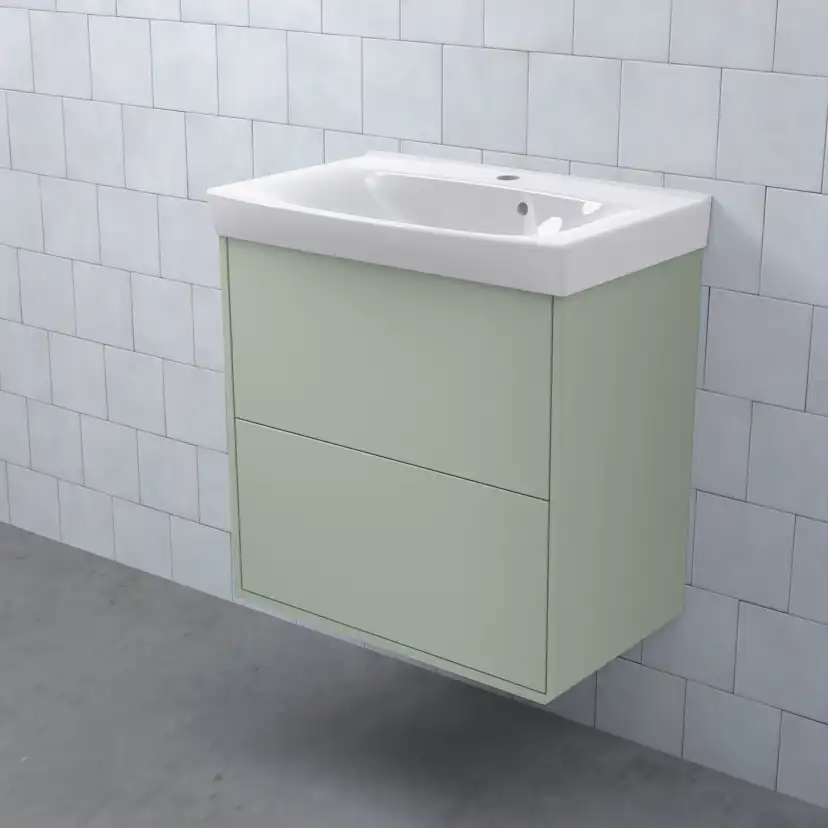 Tvättställsskåp Björbo Badrum Mejda Kompakt Hög