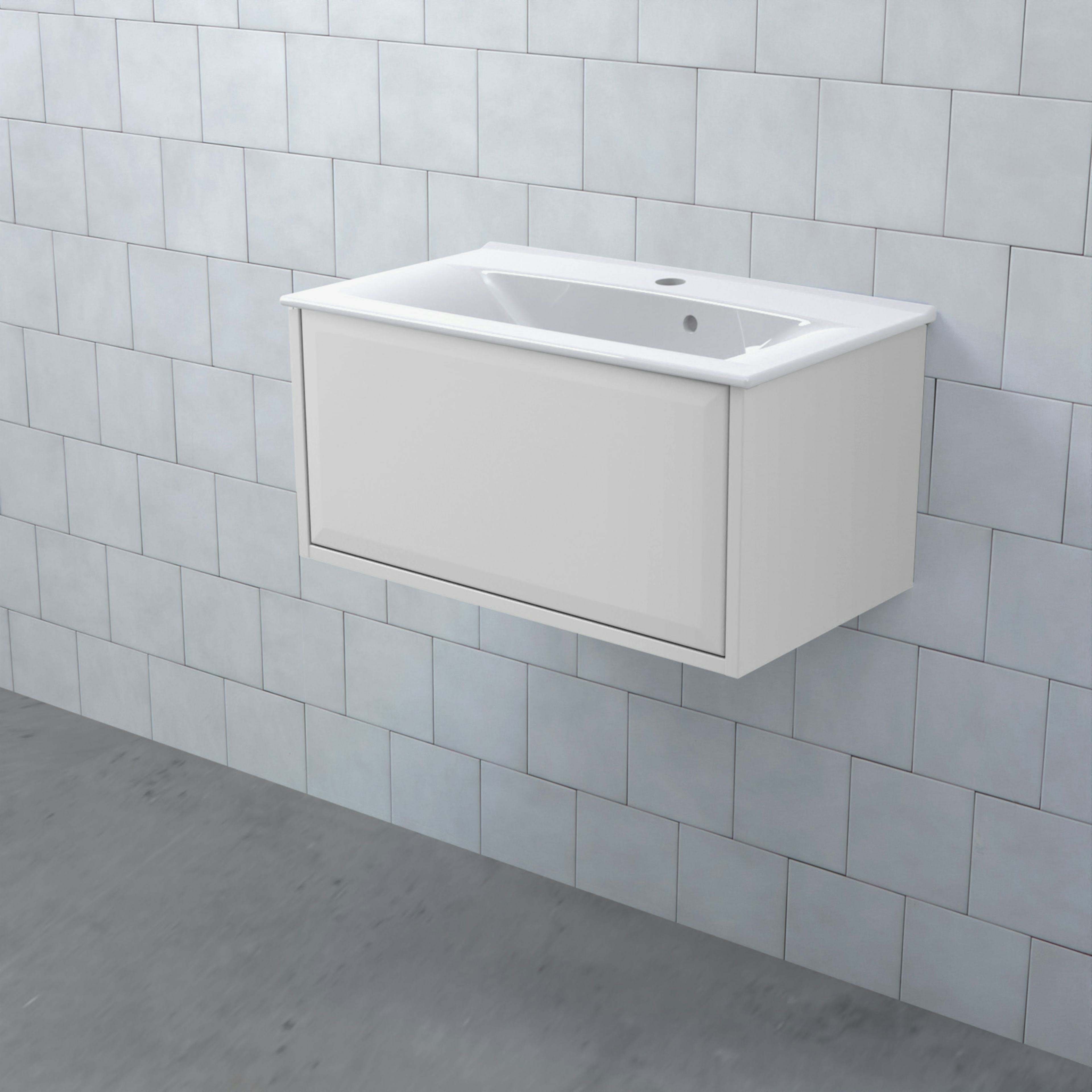 Tvättställsskåp Björbo Badrum Mejda Kompakt Låg