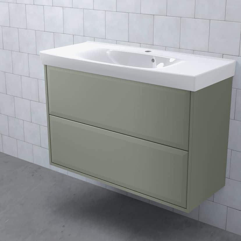 Tvättställsskåp Björbo Badrum Mejda Kompakt Hög