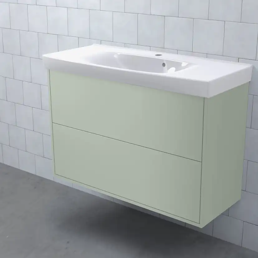 Tvättställsskåp Björbo Badrum Mejda Kompakt Hög