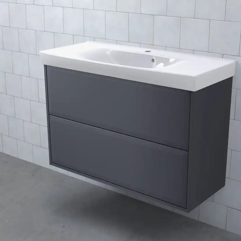 Tvättställsskåp Björbo Badrum Mejda Kompakt Hög