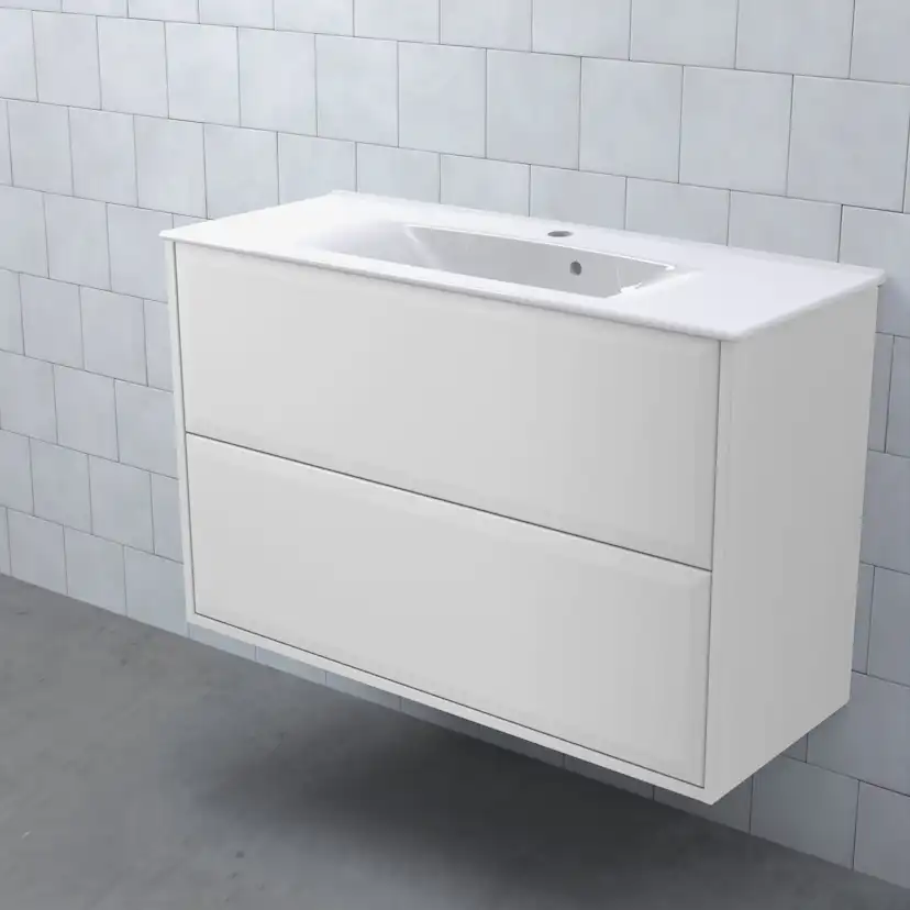 Tvättställsskåp Björbo Badrum Mejda Kompakt Hög