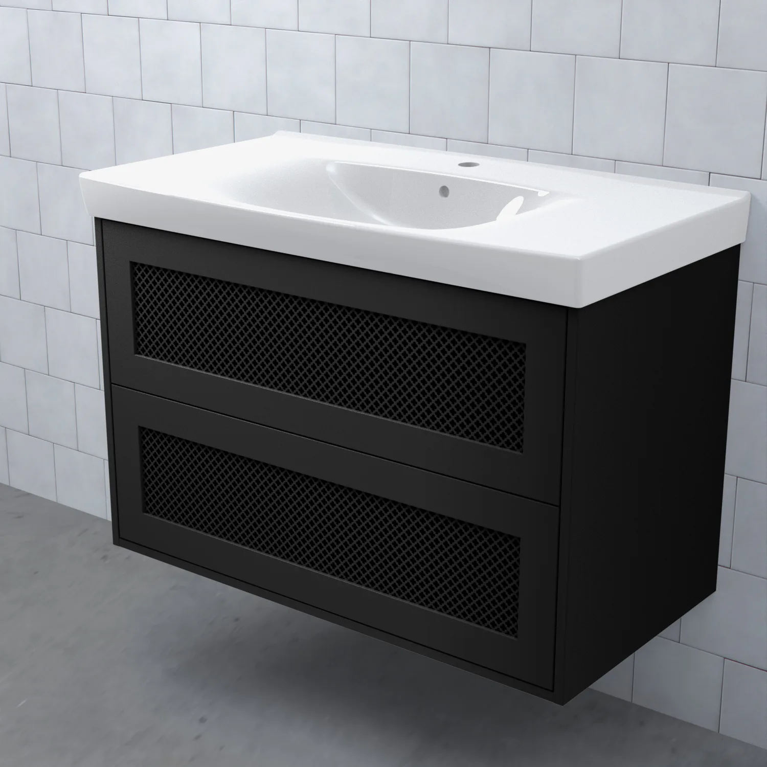 Tvättställsskåp Björbo Badrum Mejda Hög