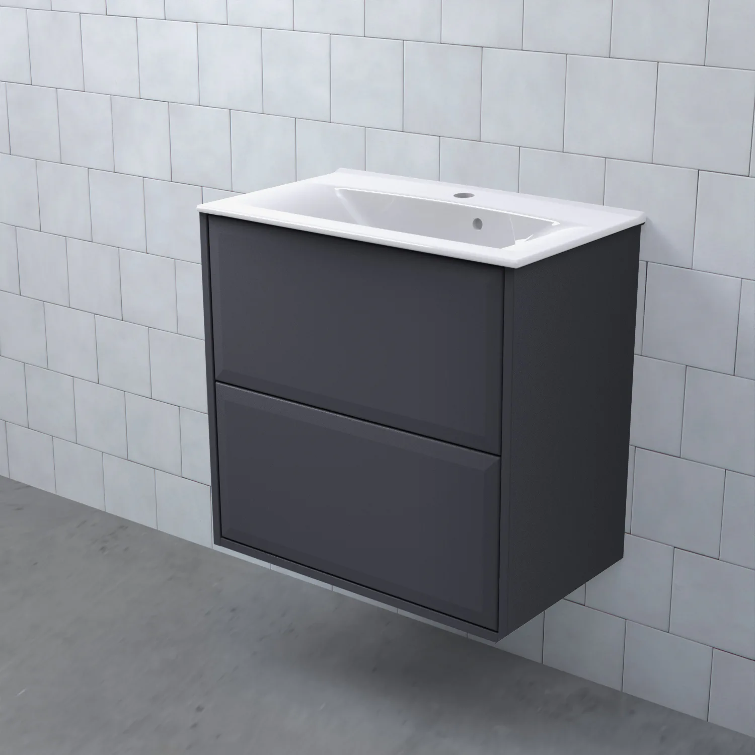 Tvättställsskåp Björbo Badrum Mejda Kompakt Hög