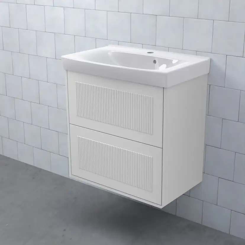 Tvättställsskåp Björbo Badrum Mejda Kompakt Hög