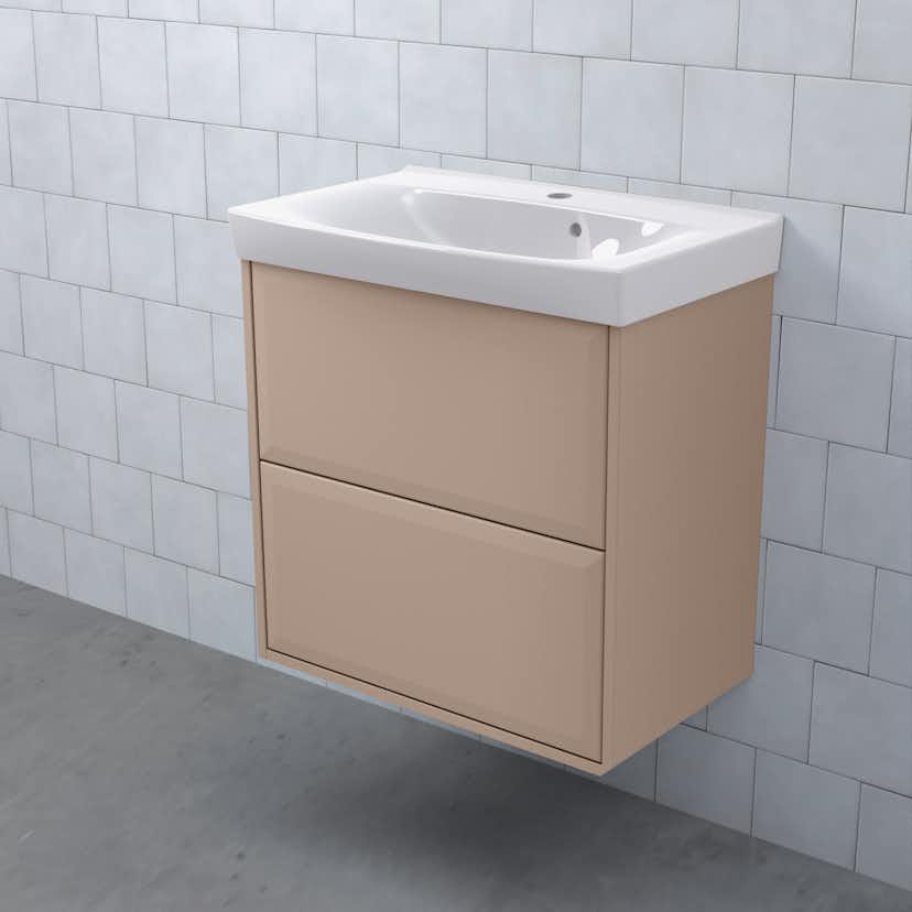 Tvättställsskåp Björbo Badrum Mejda Kompakt Hög