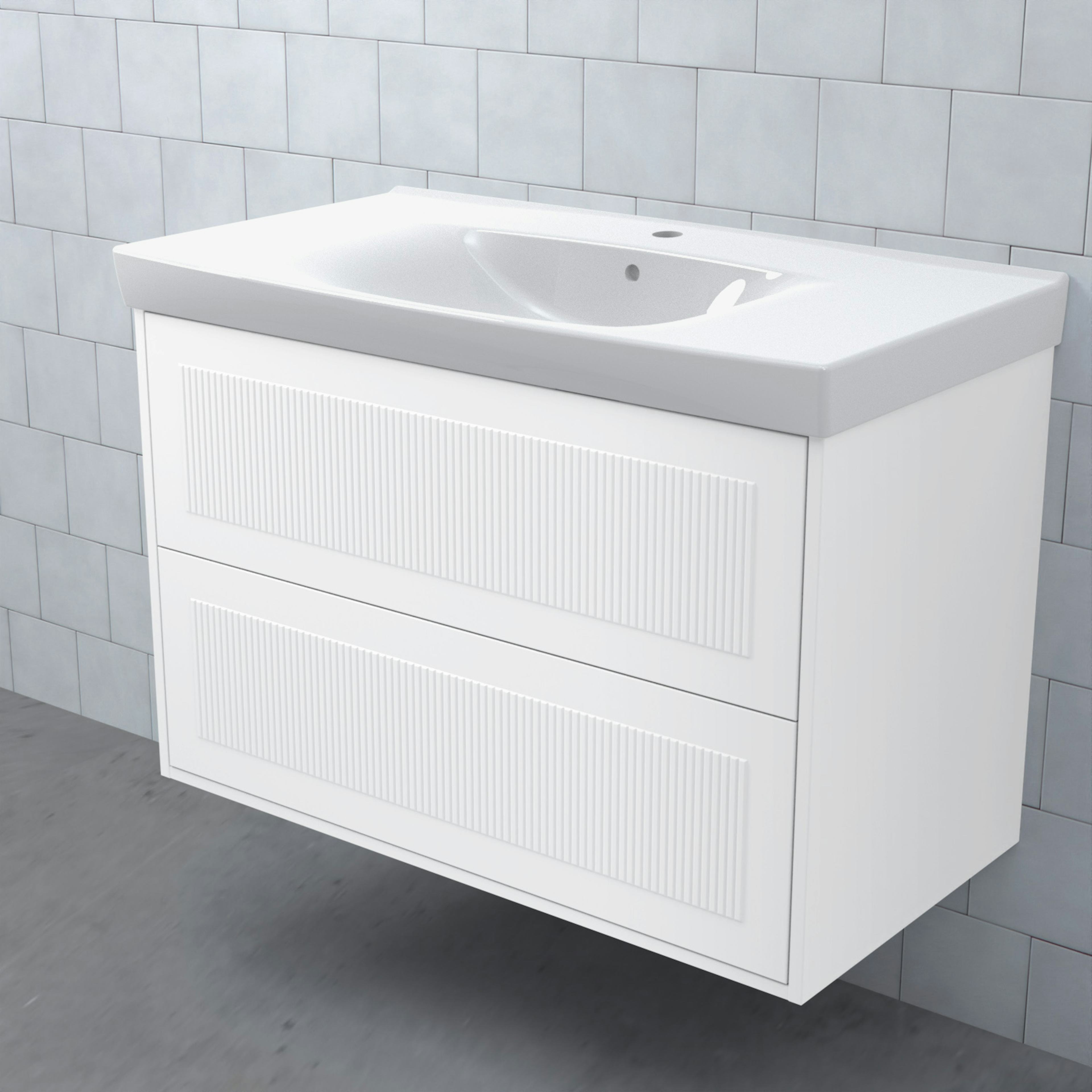 Tvättställsskåp Björbo Badrum Mejda Hög