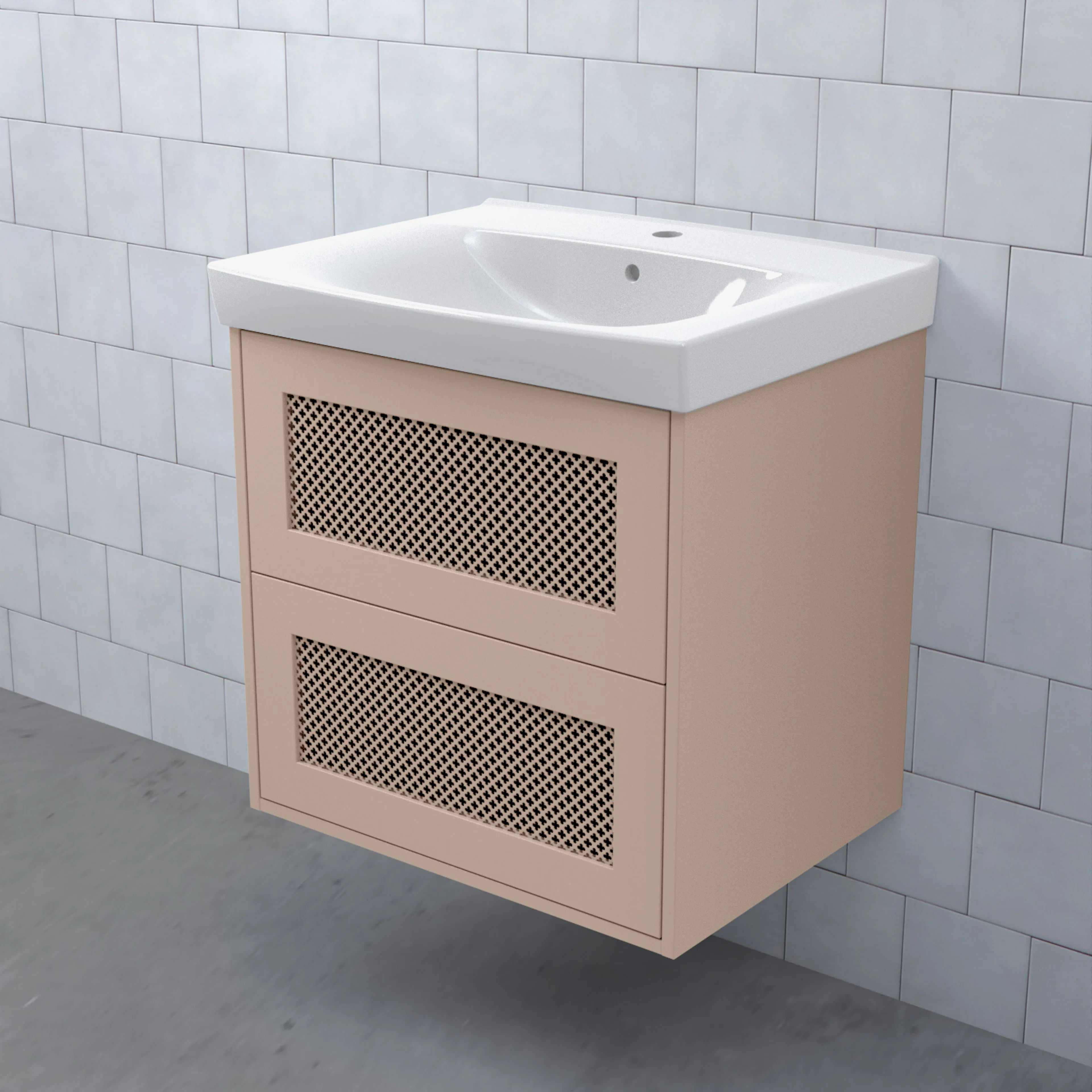 Tvättställsskåp Björbo Badrum Mejda Hög