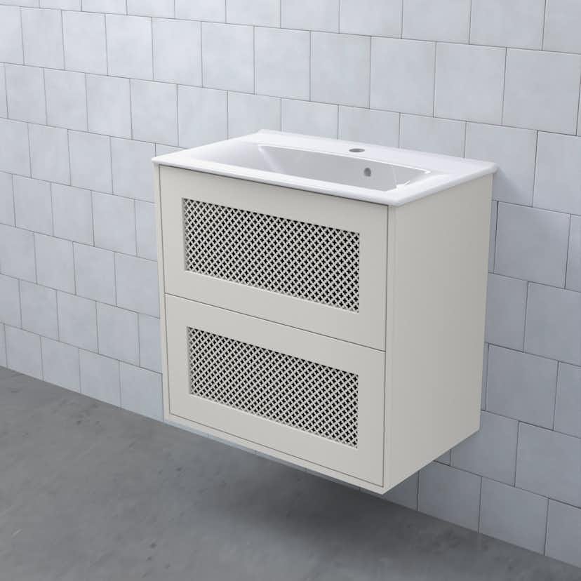 Tvättställsskåp Björbo Badrum Mejda Kompakt Hög